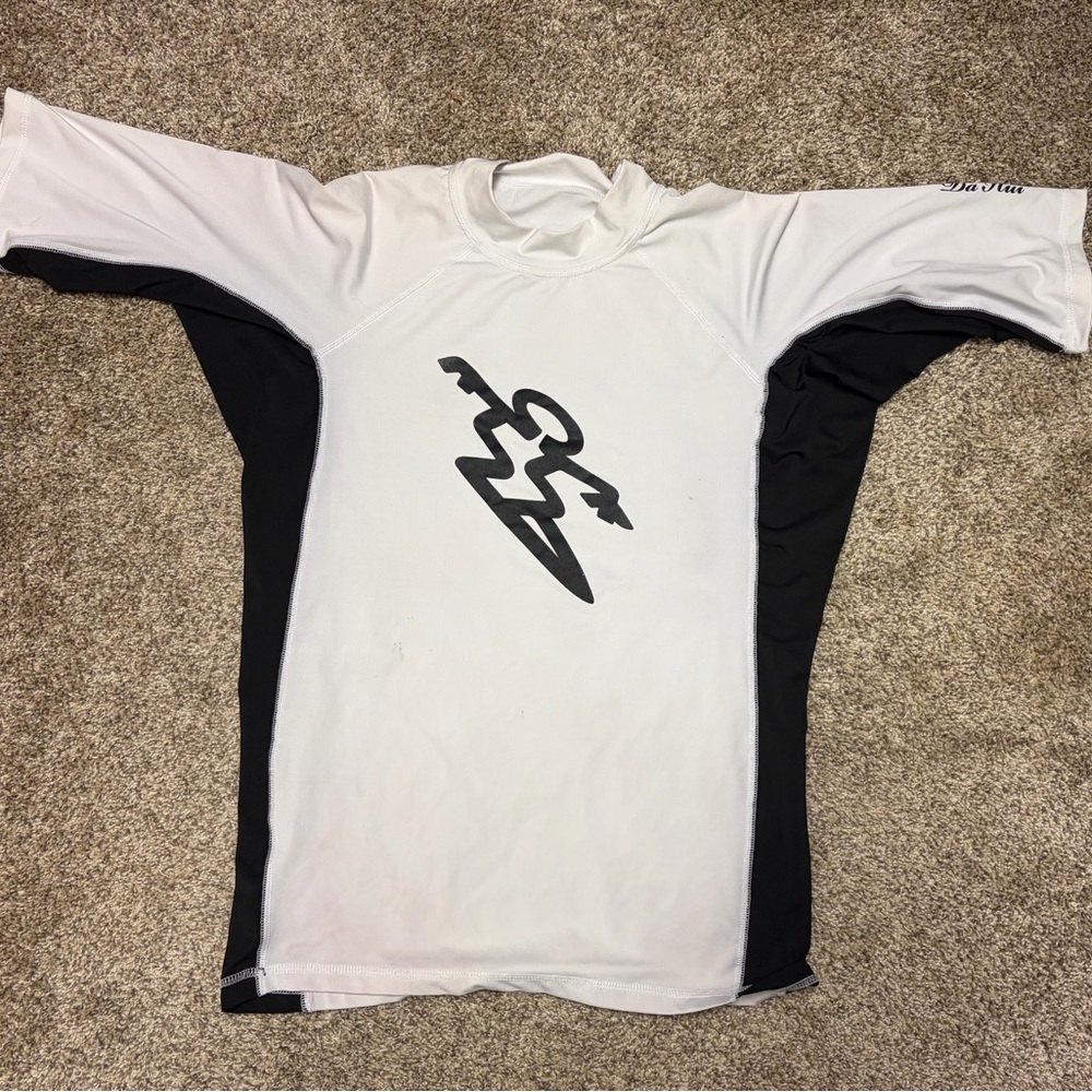 Da Hui Hawaii Surfing Rash Guard Swim Dive Shirt